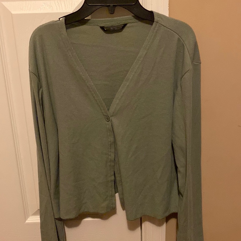 Dark Greenish- Gray Shein Sweater